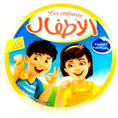 [جبن مثلثات الاطفال 8 قطعة]   [CHILDREN TRIANGLE CHEESE 8PC]