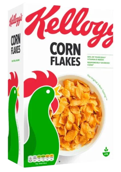 [كلوقز كورن فليكس رقائق الذرة المحمصة 450 جم]   [KELLOGS CORN FLAKES 450GM]